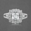 Elegant American Diamond Engagement Ring - Image 2