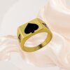 Ace of Spades Poker Silver Ring - Image 4