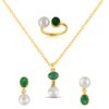 Emerald Charm Duo Set