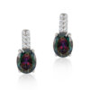 Mystiq Quartz Silver Necklace and Earrings Set - Image 5