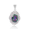 Mystiq Quartz Silver Necklace and Earrings (Set) - Image 4