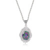 Mystiq Quartz Silver Necklace and Earrings (Set) - Image 5