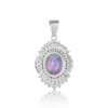 Mystiq Quartz Silver Necklace and Earrings (Set) - Image 6