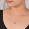 Sterling Silver Necklace, and Earrings Set For Her (Set) - Image 6