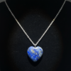 Lapis Lazuli Sagittarius Pendant Necklace Silver Chain - Image 3