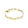 Natural Diamond Chain Bracelet in 14K & 18K Gold – Minimal Unisex Gold Bracelet - Image 5