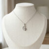 Baby Feet Name Necklace Sterling Silver White Rhodium - Image 11