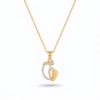 Baby Feet Name Necklace Sterling Silver 18K Gold Filled - Image 6
