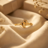 Custom Name Baby Feet Ring 925 Silver 18K Gold Filled CZ - Image 5