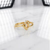 CZ Baby Feet Ring 925 Sterling Silver Jewelry - Image 5