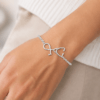 Doctor Bracelet Silver White Rhodium Plated - Image 2
