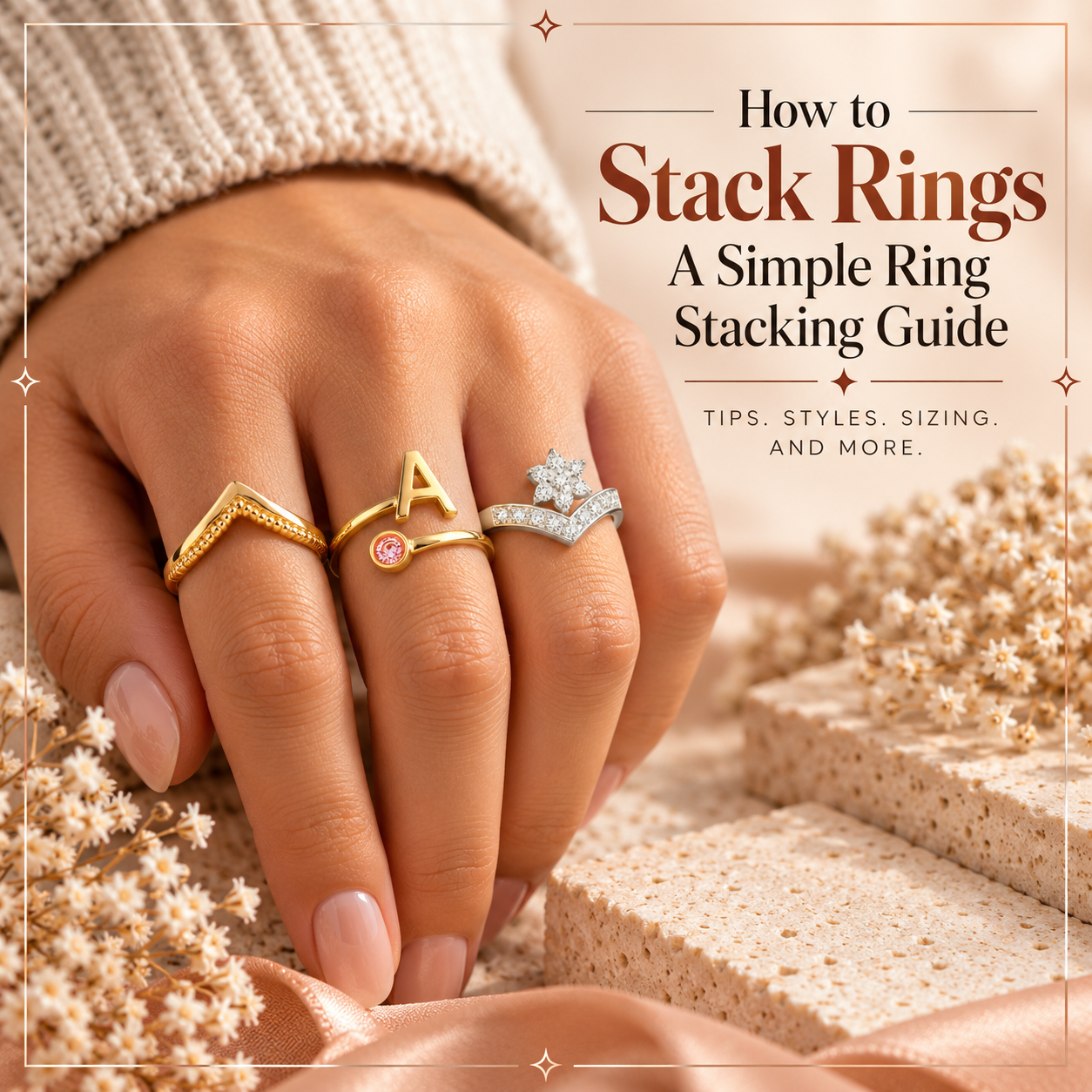 How to Stack Rings: A Simple Ring Stacking Guide