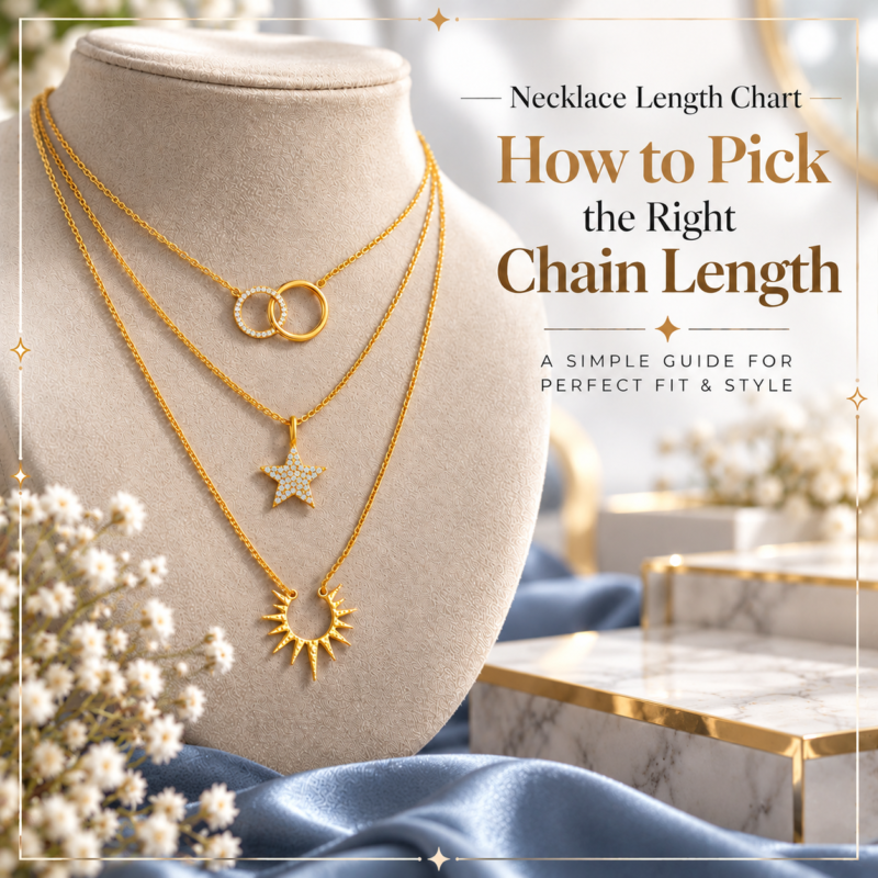 Necklace Length Chart: How to Pick the Right Chain Length