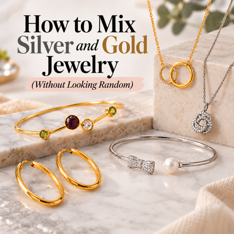 How to Mix Silver and Gold Jewelry (Without Looking Random)
